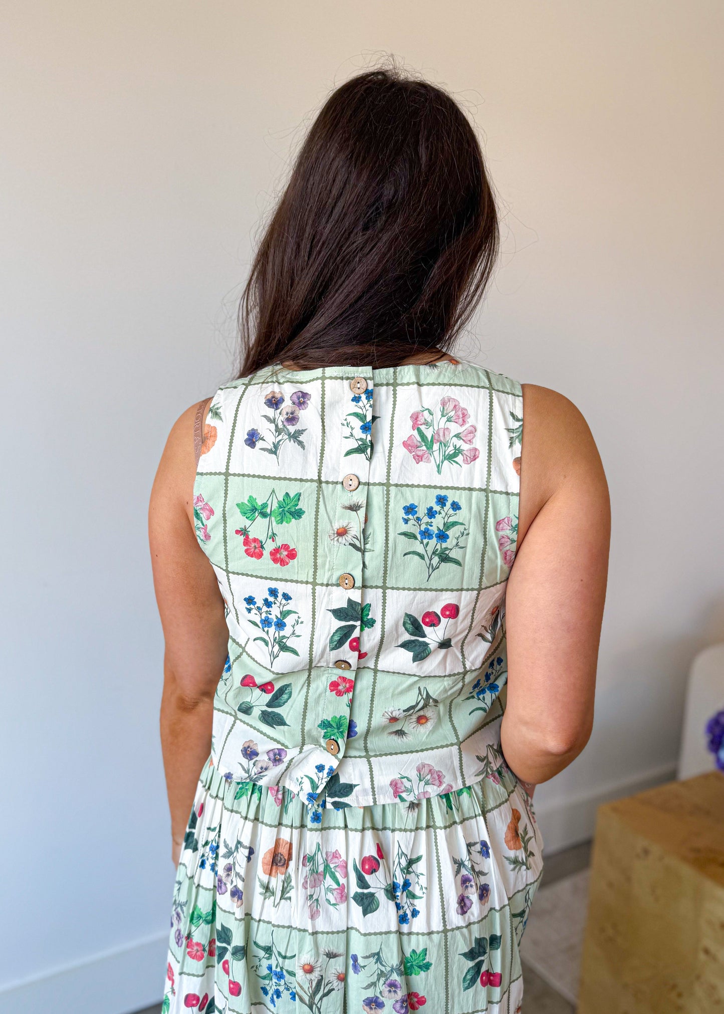 Freya Petal Printed Tank