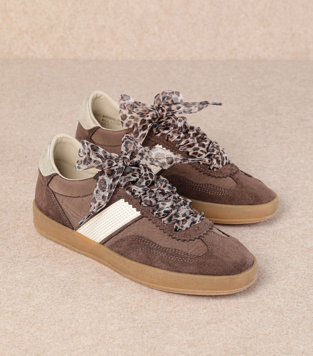 Dixie Textured Platform Trainers