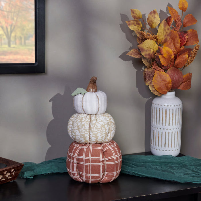 Pumpkin Stack Thanksgiving Decoration #H178