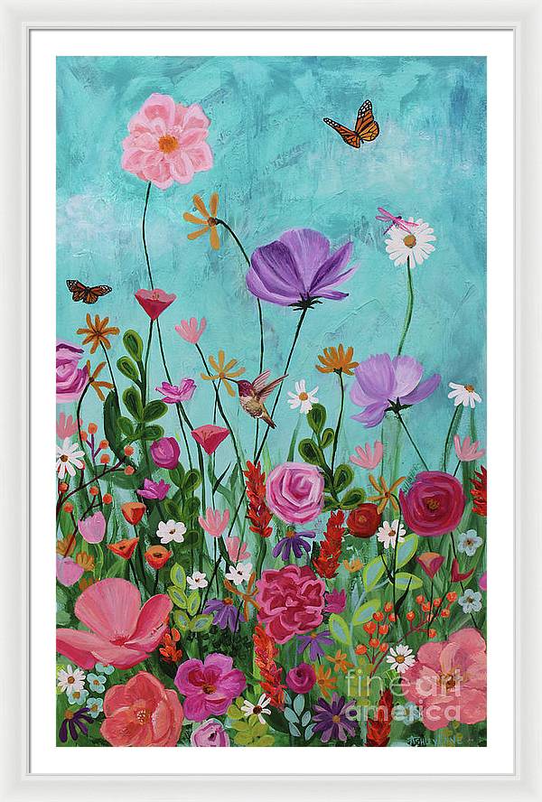 30" x 48" / White / White