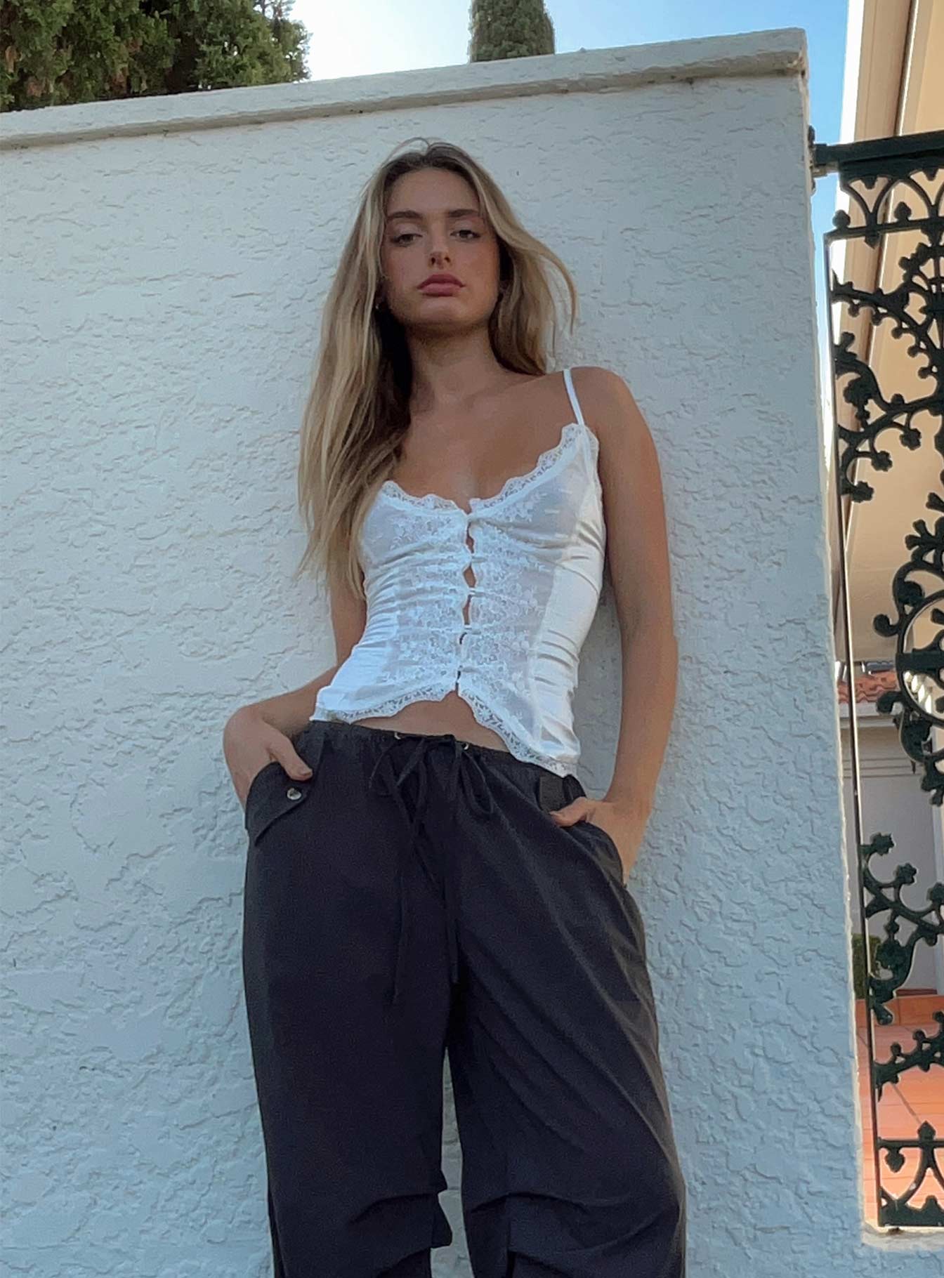 Juliana Top White