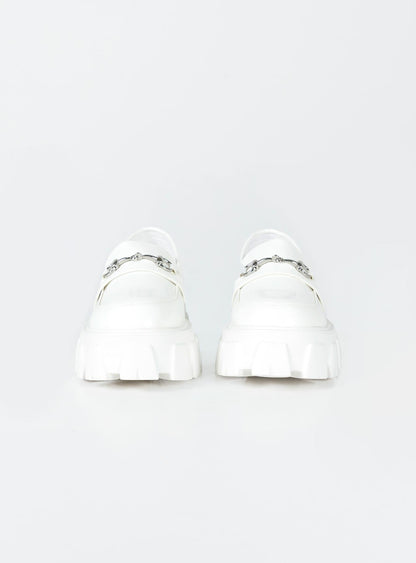 Penny Lane Loafer White
