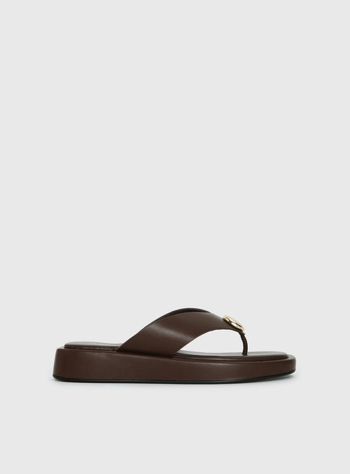 Therapy Val Sandals Chocolate