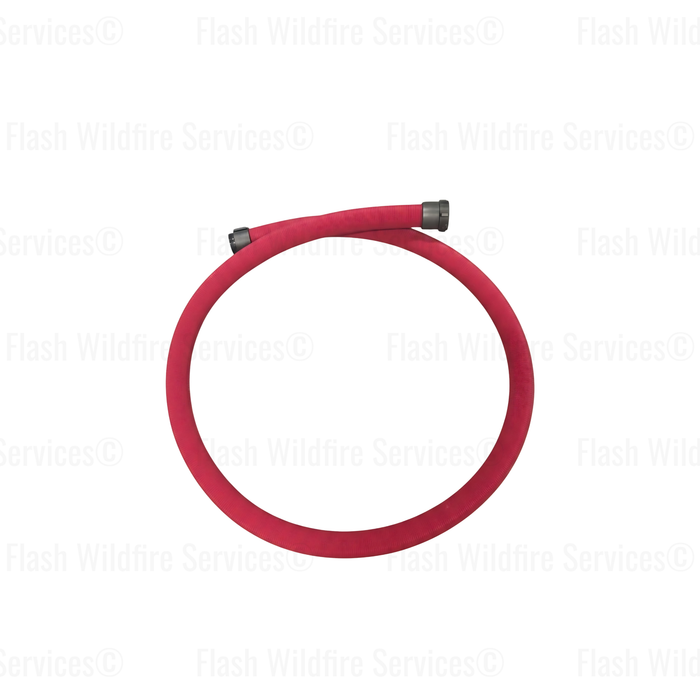 2" x 10 ft Red Suction Hose w/NPSH Alum