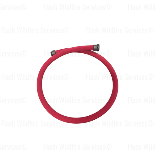2" x 10 ft Red Suction Hose w/NPSH Alum