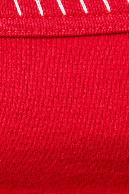 Carly Contrast Stitch Tank Top