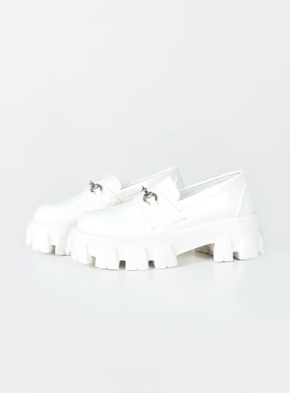 Penny Lane Loafer White
