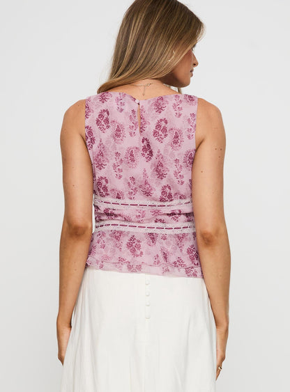 Nikolise Top Purple