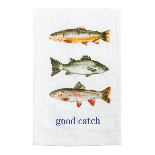 Good Catch Printed Towel