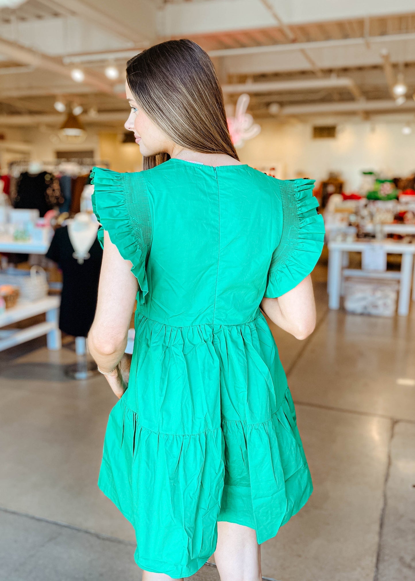Liza Clover Sequin Mini Dress