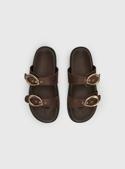 Billini Theresa Slides Chocolate