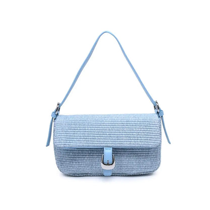 Gloria Straw Crossbody