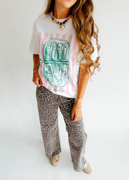 Annalise Leopard Print Pants