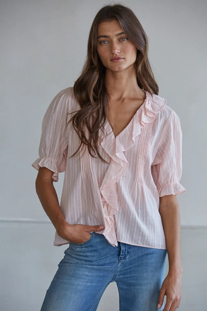 Henry Ruffle Blouse