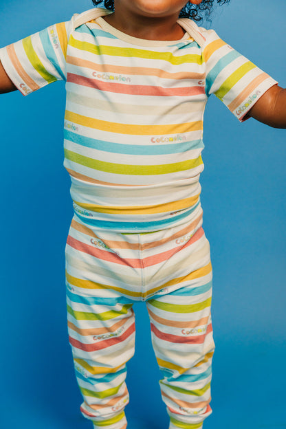 Short Sleeve Bodysuit - CoComelon Stripe