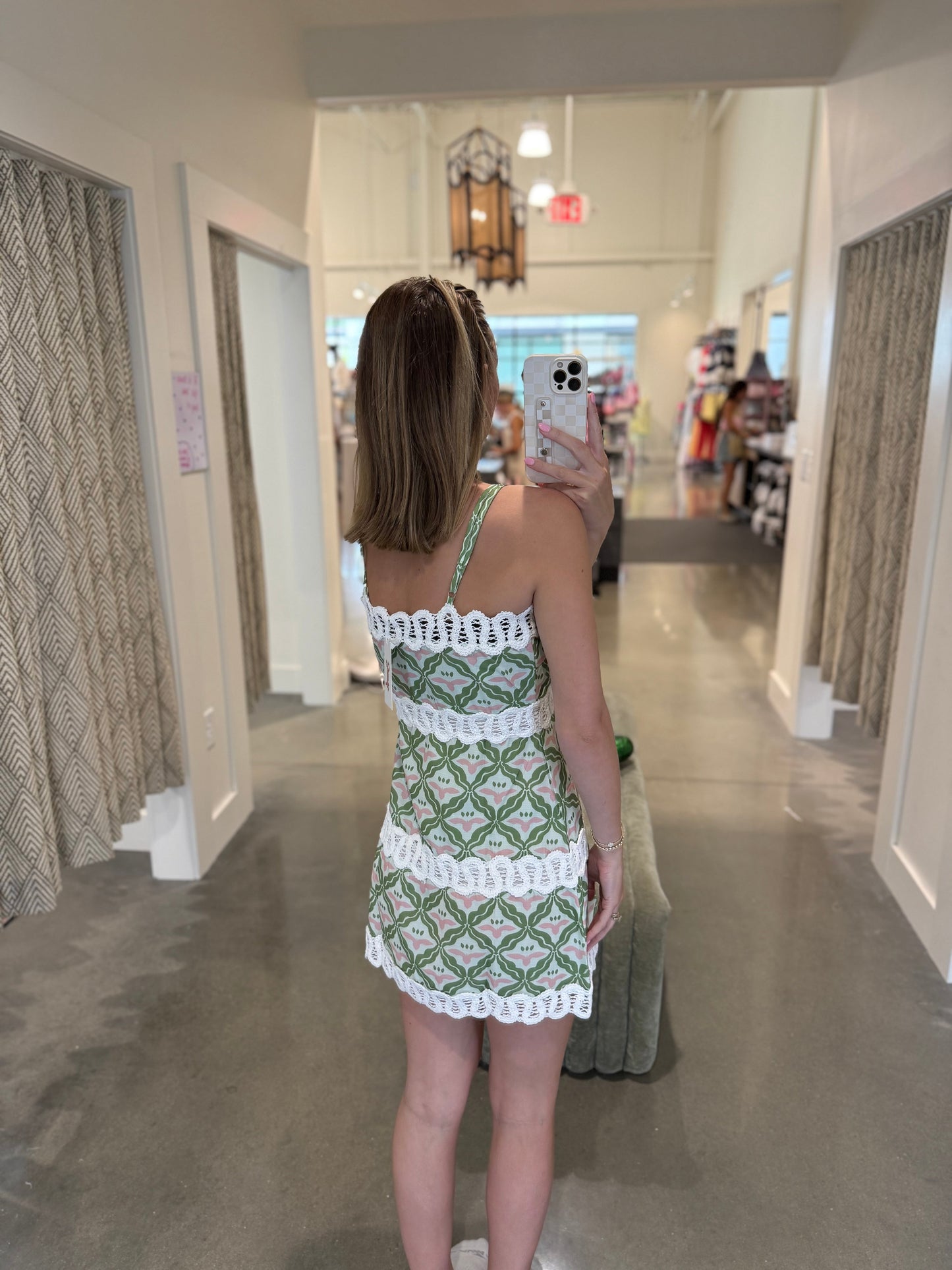 Chloe Riviera Lace Mini Dress