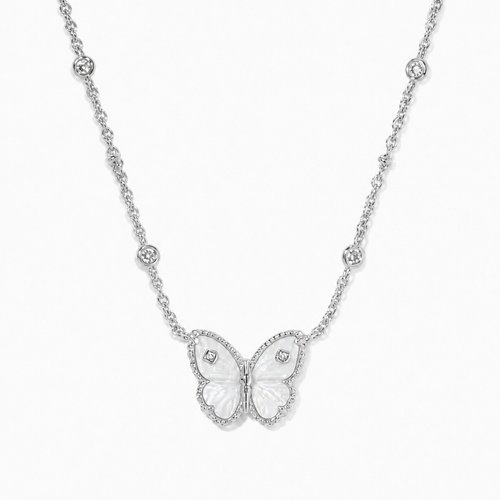 Cailey Butterfly Short Pendant Necklace
