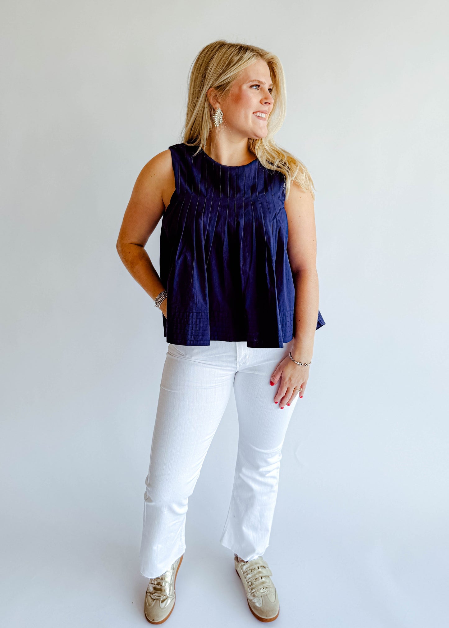 Cropped Denim Flare Jeans