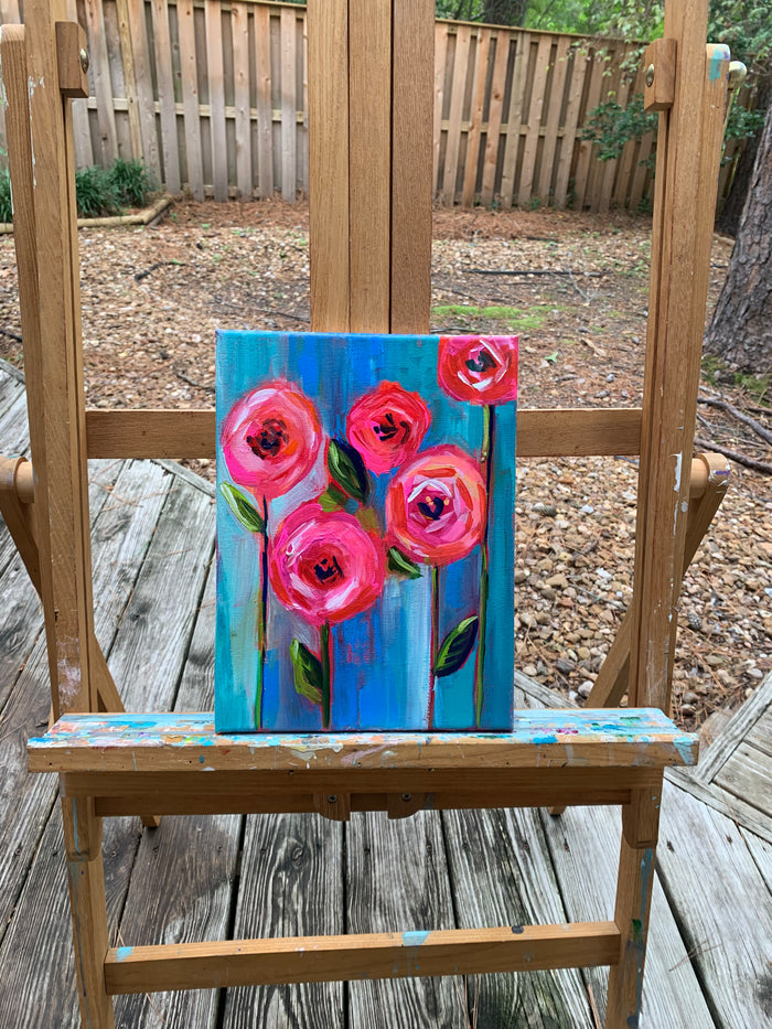 Poppies in Pink