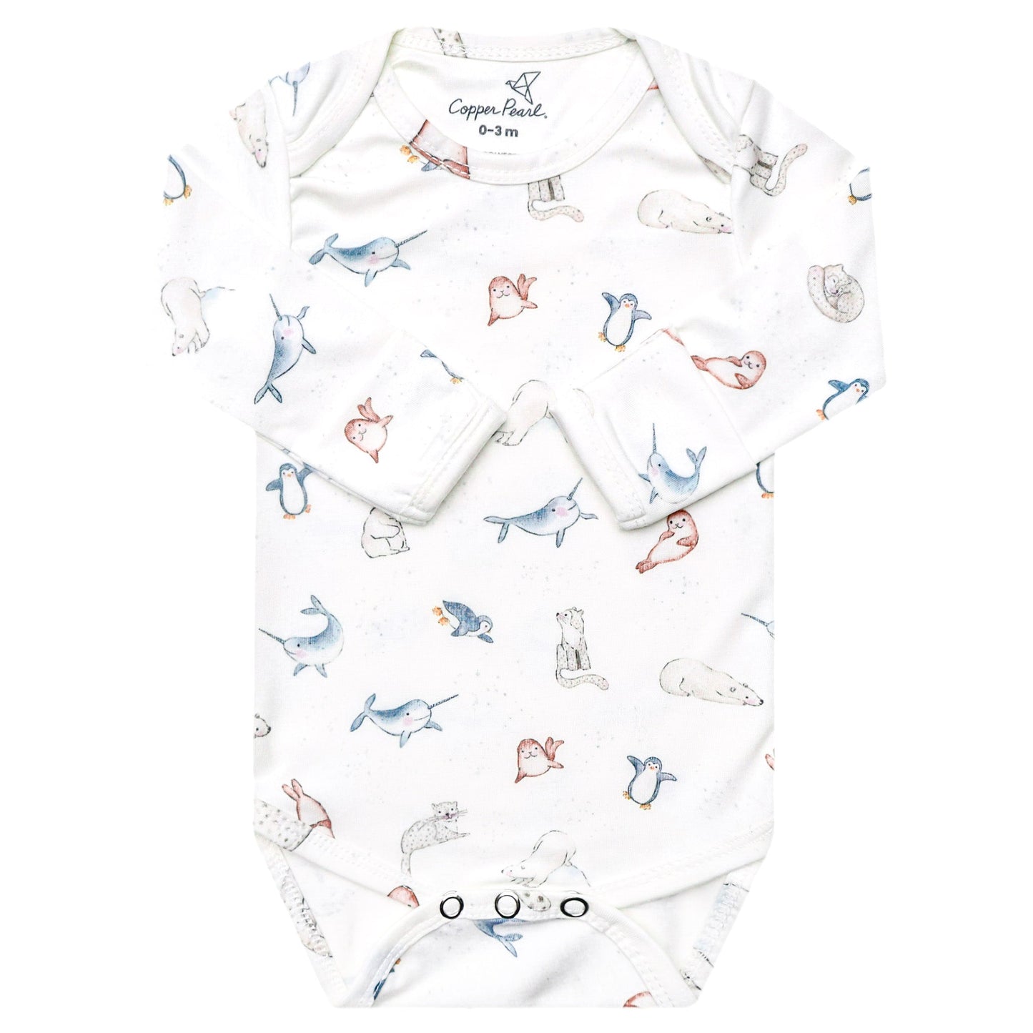 Long Sleeve Bodysuit - Arctic Wonder