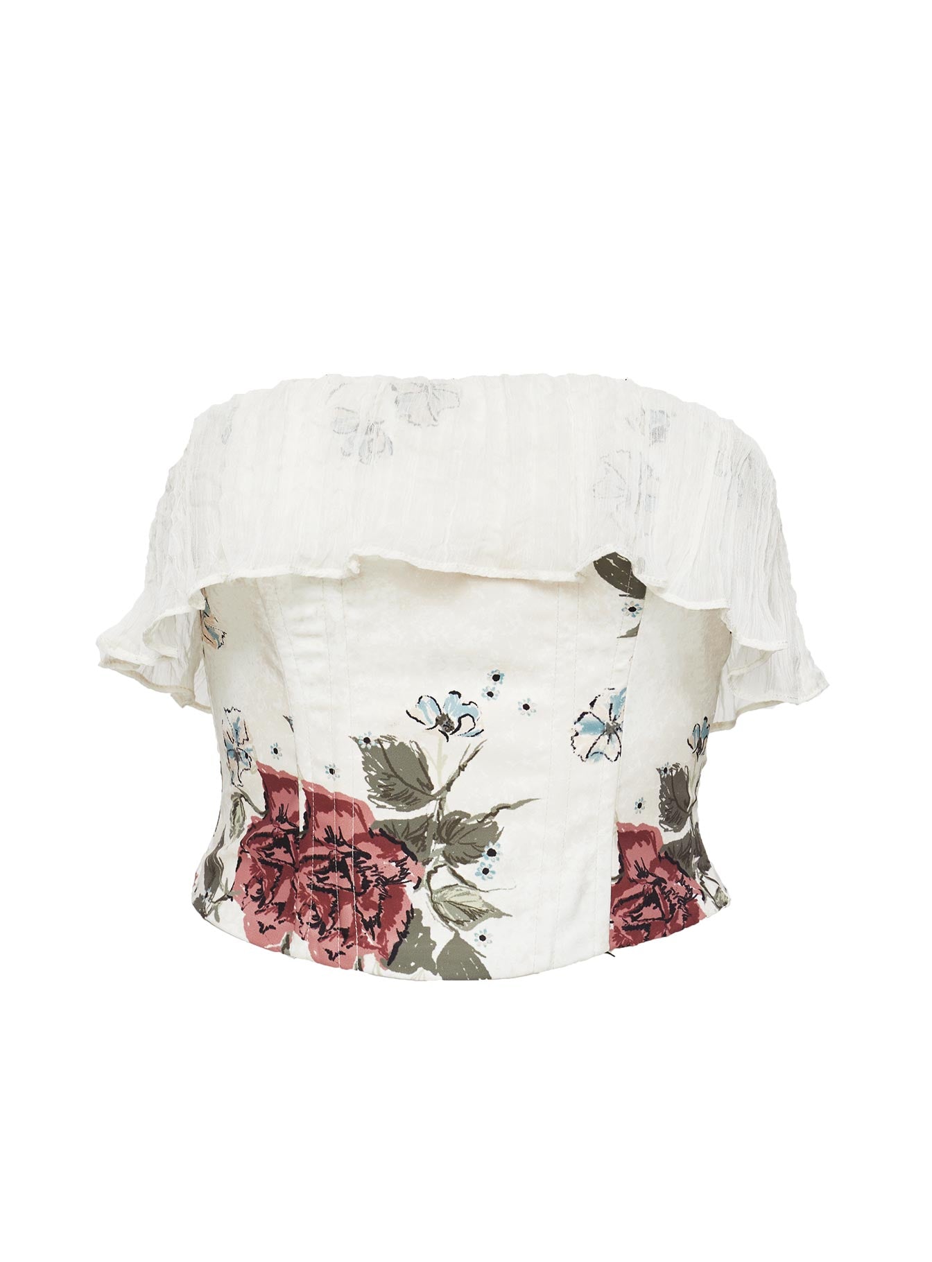 Proposal Corset Top Cream