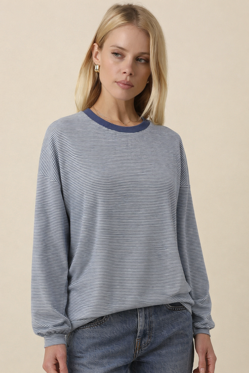 Cameron Crew Neck Oversized Top