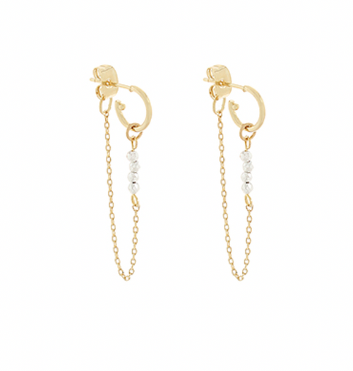 Bead Chain Earrings