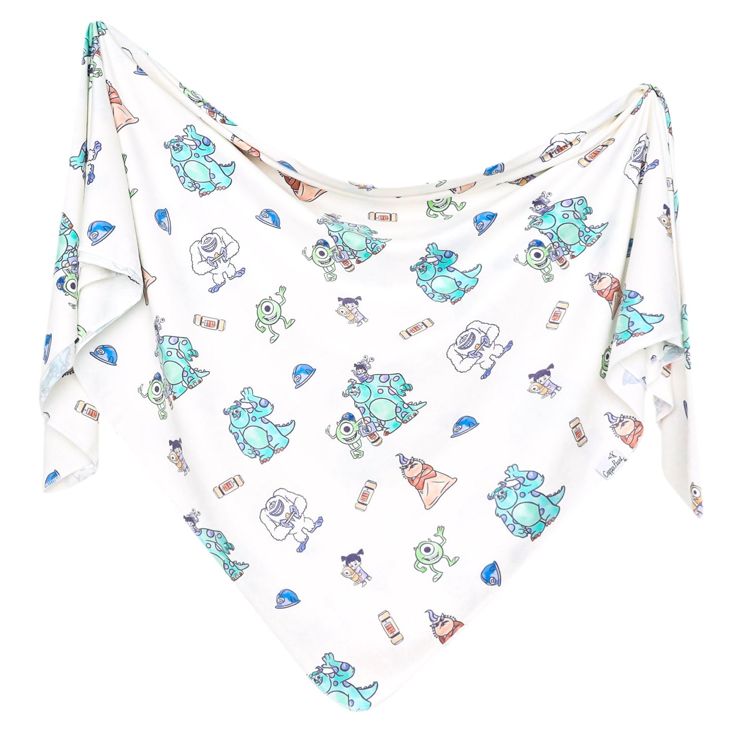 Knit Swaddle Blanket - Monsters, Inc. Friends