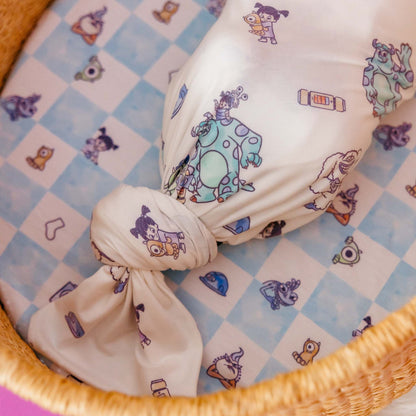 Knit Swaddle Blanket - Monsters, Inc. Friends
