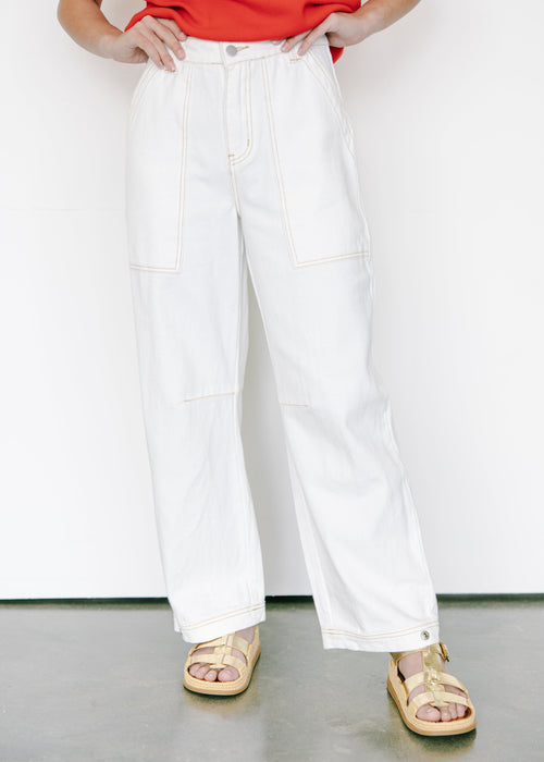 Harper Straight Leg High Rise Jeans