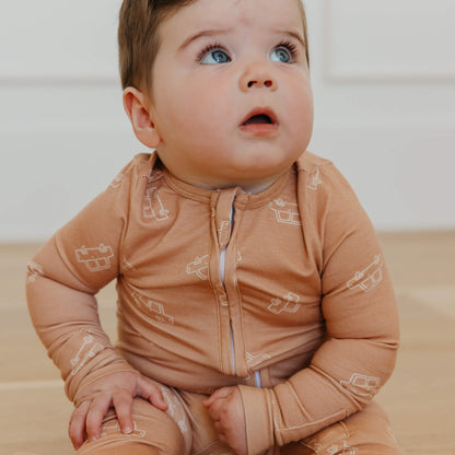 Zip-Up Footie Pajama - Cooper