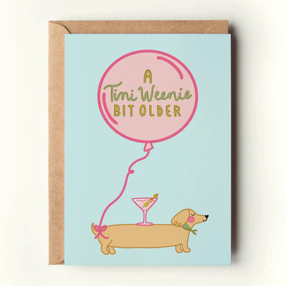 A Tini Weenie Bit Older Martini Dog