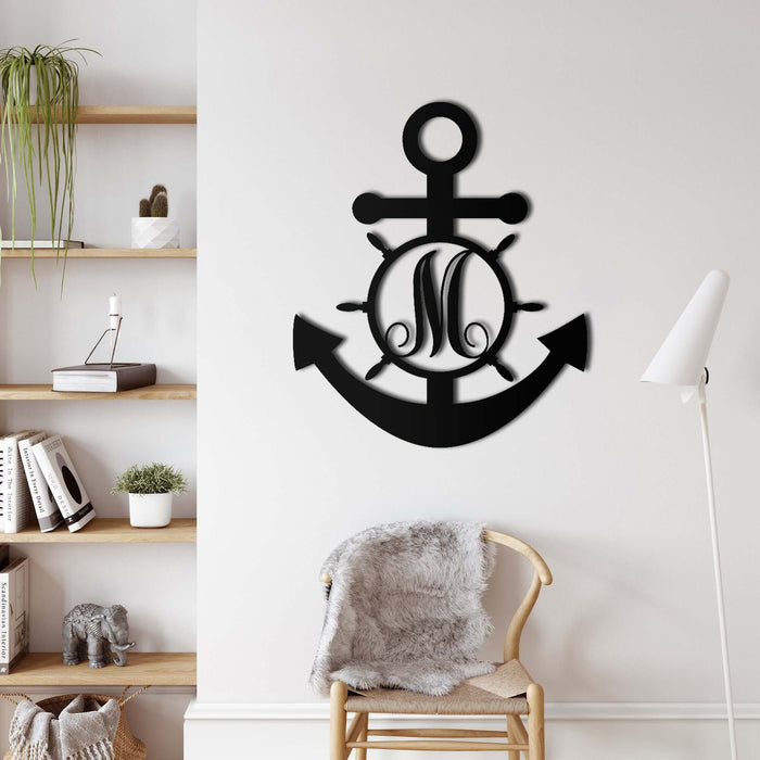 Anchor Metal Wall Art - Decor available at Dekadron for $79.90