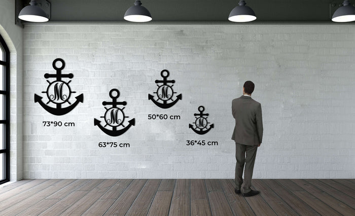 Anchor Metal Wall Art - Decor available at Dekadron for $69.90