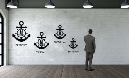 Anchor Metal Wall Art - Decor available at Dekadron for $69.90