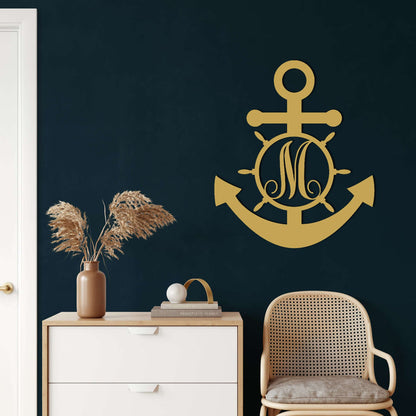 Anchor Metal Wall Art - Decor available at Dekadron for $74.90