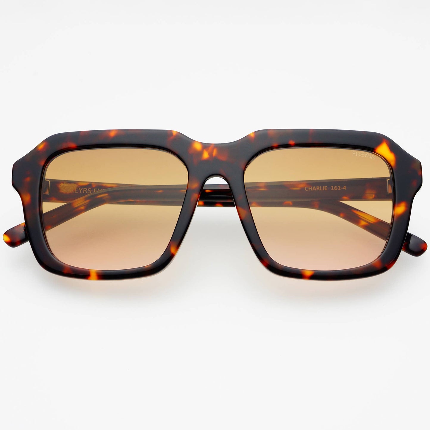 Charlie Rectangular Sunglasses - Dark Tortoise