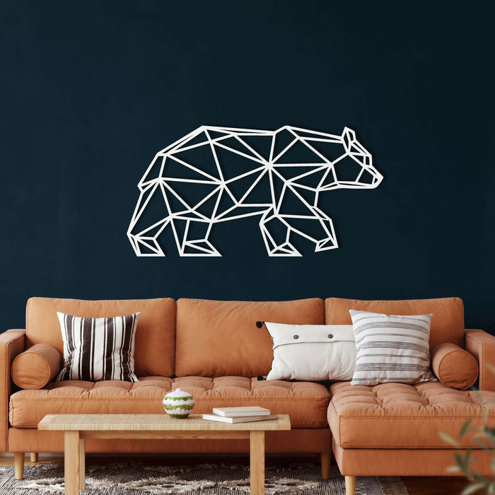 Bear Metal Wall Art - Decor available at Dekadron for $64.90