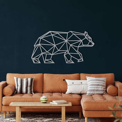 Bear Metal Wall Art - Decor available at Dekadron for $64.90