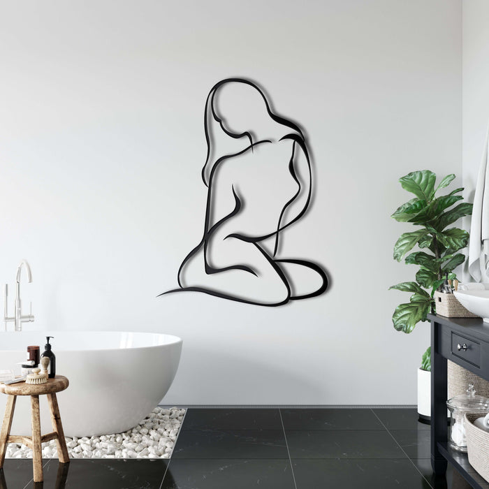 Beauty Metal Wall Art - Decor available at Dekadron for $74.90