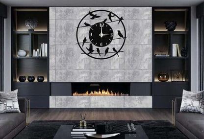 Birds Clock - Wall Clocks available at Dekadron for $99.90