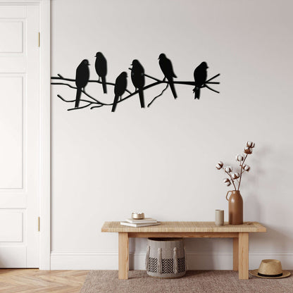 Birds Metal Wall Art - Decor available at Dekadron for $59.90