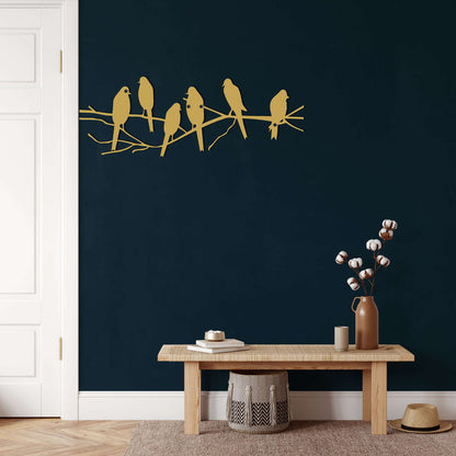 Birds Metal Wall Art - Decor available at Dekadron for $64.90