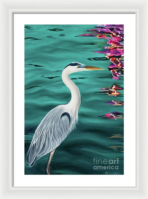 16" x 24" / White / White