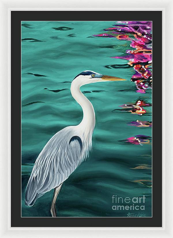 24" x 36" / White / Black