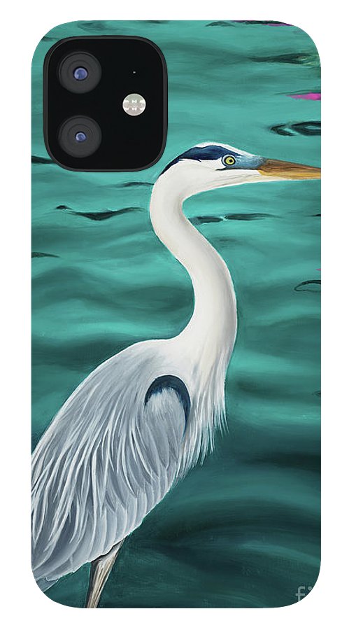 Blue Heron  - Phone Case