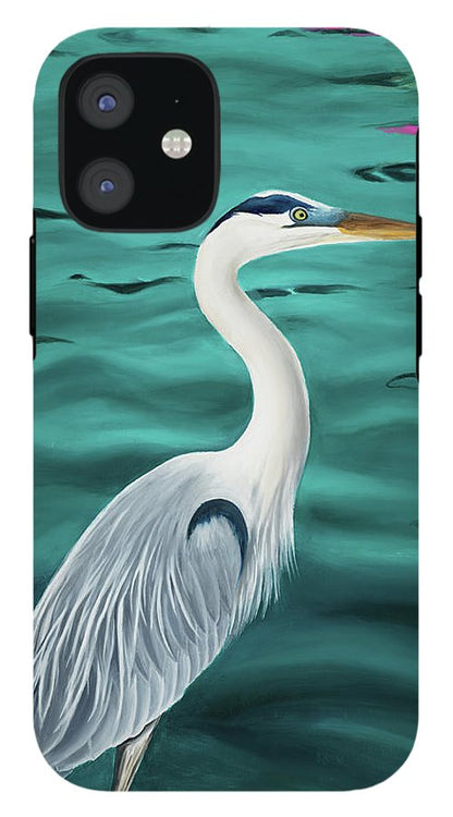 Blue Heron  - Phone Case
