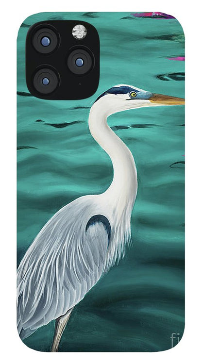 Blue Heron  - Phone Case