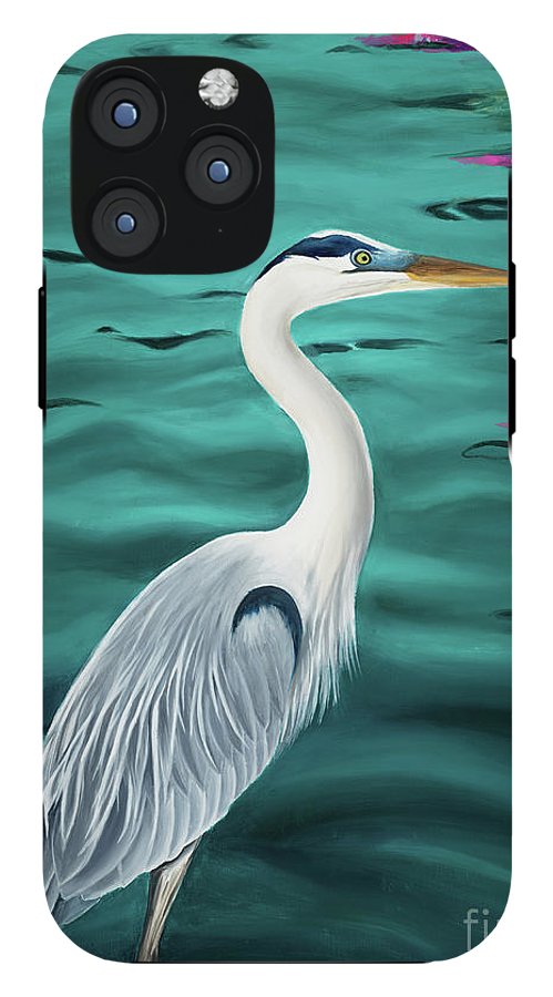 Blue Heron  - Phone Case