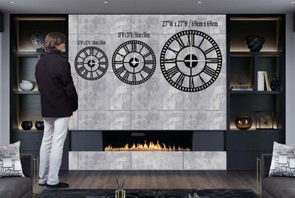 Bold Numbers Clock - Wall Clocks available at Dekadron for $69.90
